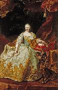MEYTENS, Martin van, Portrait of Maria Theresia of Austria